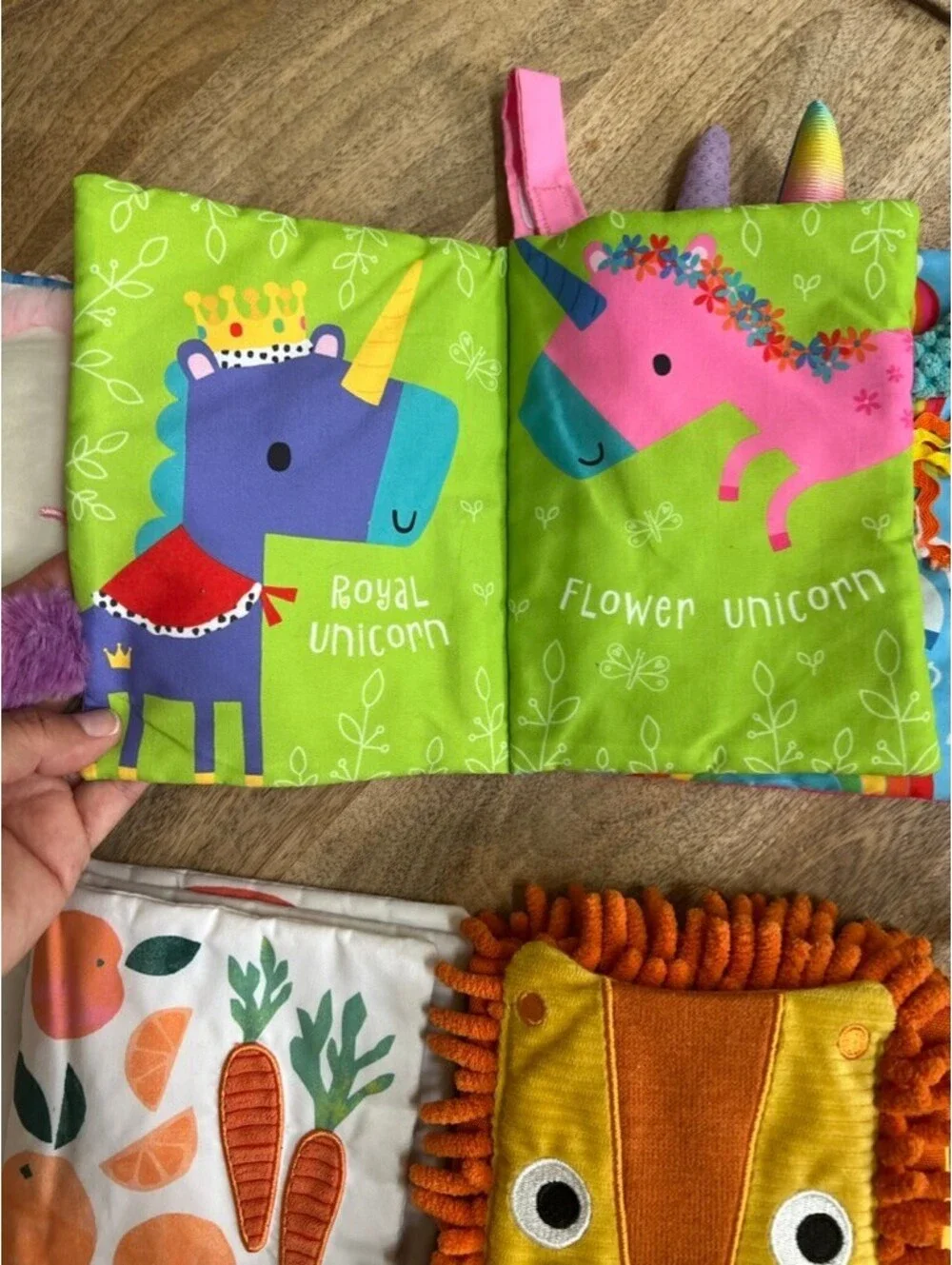 Soft Baby Books Set of 4 from Make Believe Ideas Crinkly Montessori Toddler